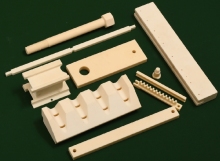 99.5 alumina structural components