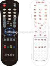New Design universal remote control for tv dvd