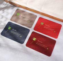 Decorative nice designs embroidery floor mat