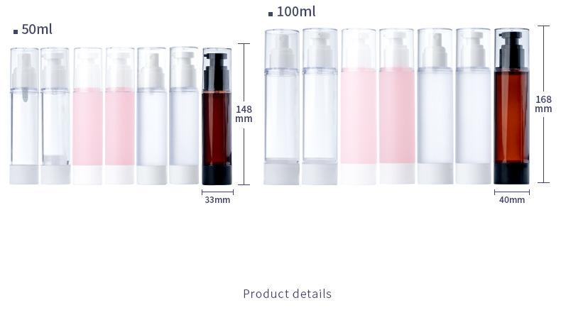 Spray frosted emulsion essence in vacuum bottles (9)