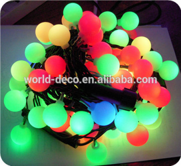 Acrylic ball string light/ Plastic Ball light string / LED magic ball light