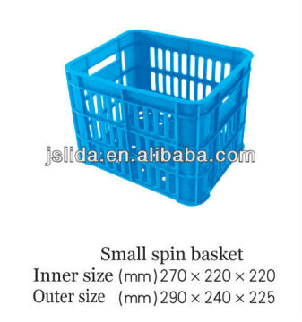 Plastic textile basket