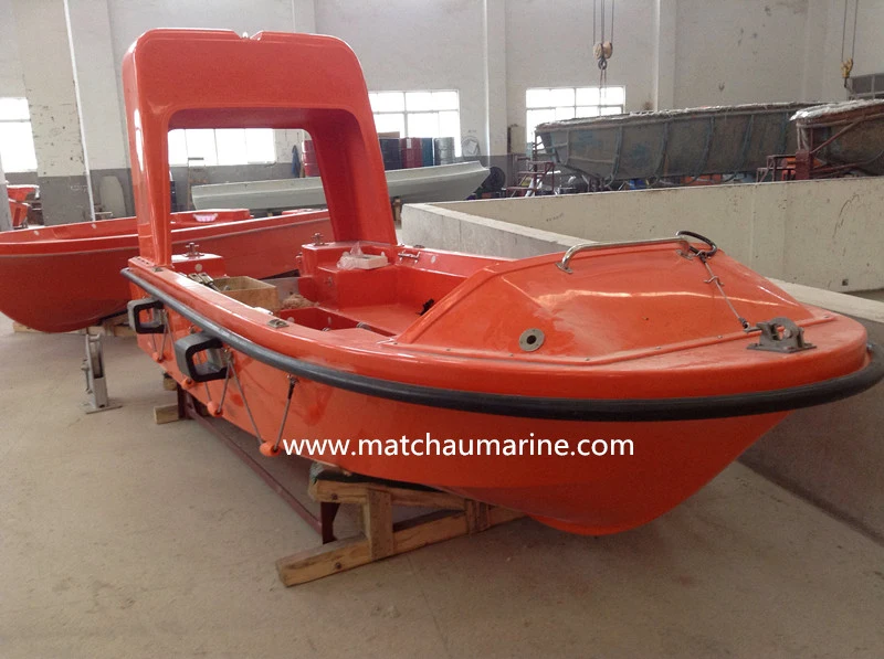 Inboard and Outboard Engine FRP Motor Rescue Boat for Sale