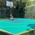 Playground Piso Assembly Piso Basketball Court Indoor e Outdoor Sports Floor