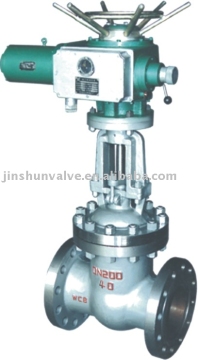 electromotion flanged gate valve(electrification gate valve)