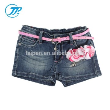 Wholesale Simple Style 100% Cotton Baby Girls Jeans Kids Jeans Girls Short Denim Jeans Pants For Girls