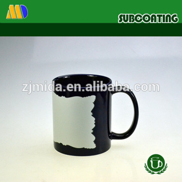 Fashion color ceramic mug sublimation mug