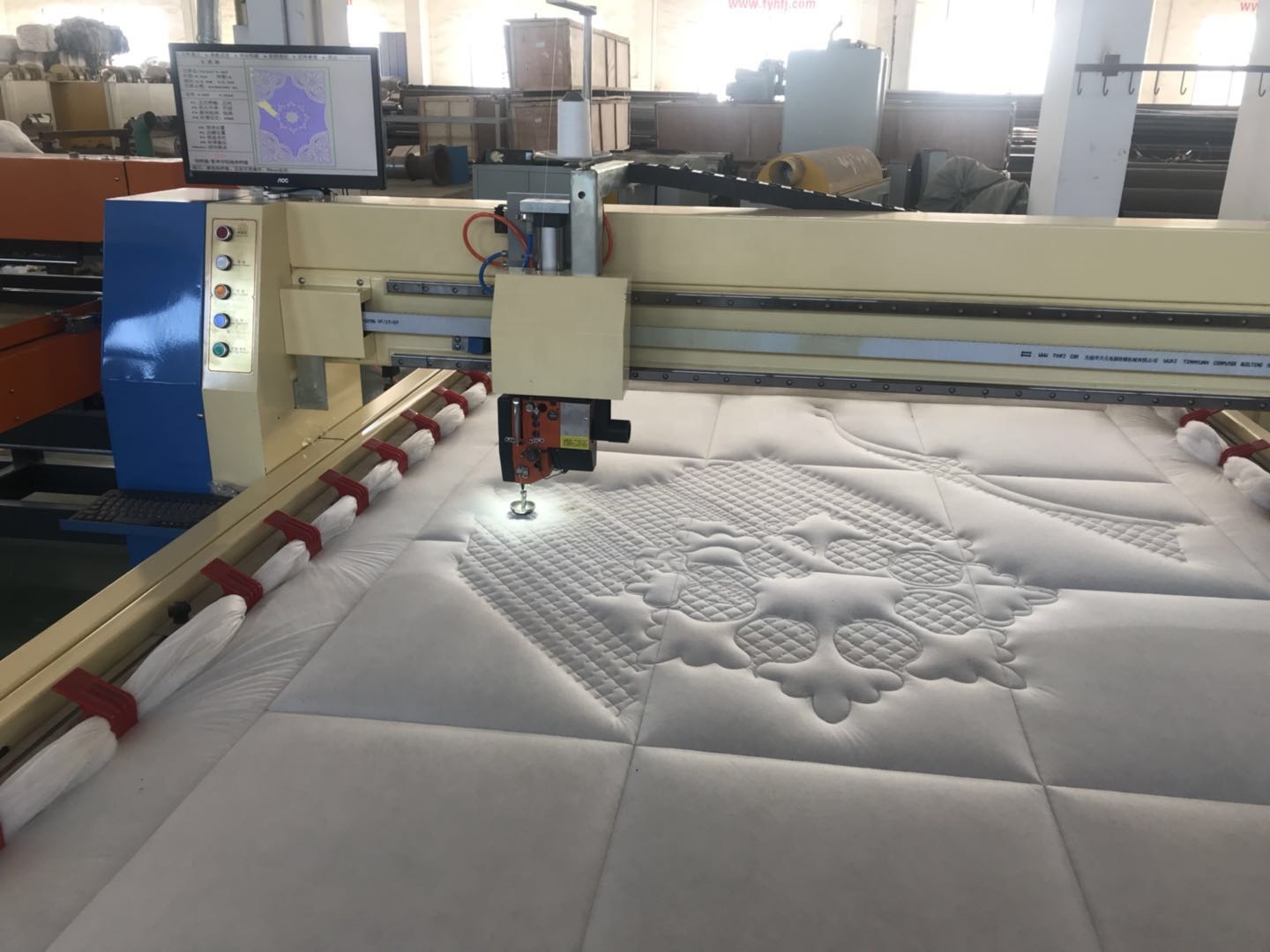 HFJ-26A-2 Bed Comforter sleeping quilt sofa blanket computerized quilting machine household quilter