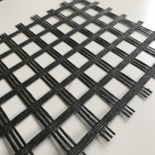 100 / 100KN Fiberglass Geogrid για σταθεροποίηση εδάφους