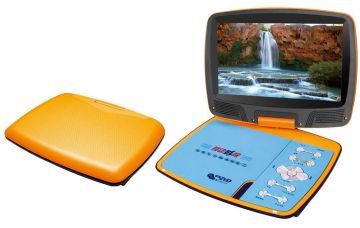 Multiple Languages 9 Inch Portable Dvd Player With Pal / Ntsc Tv