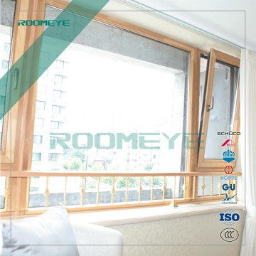wood cladding aluminium window glass window aluminium sliding