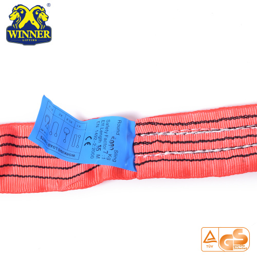 5Ton Neupreis 5T Endless Polyester Round Sling