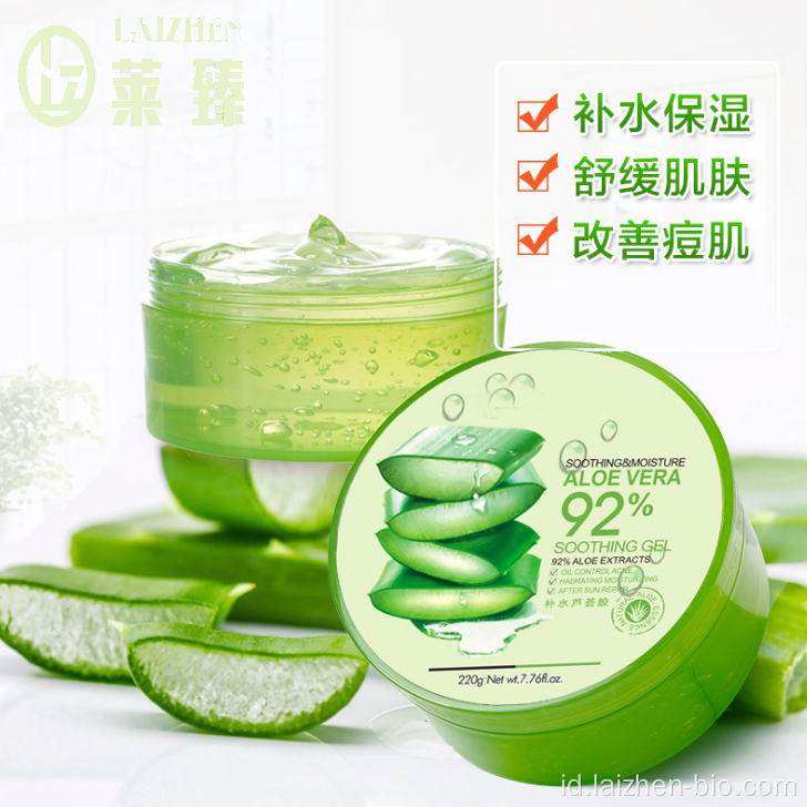 92% Aloe Vera face pack untuk wajah ODM / OEM