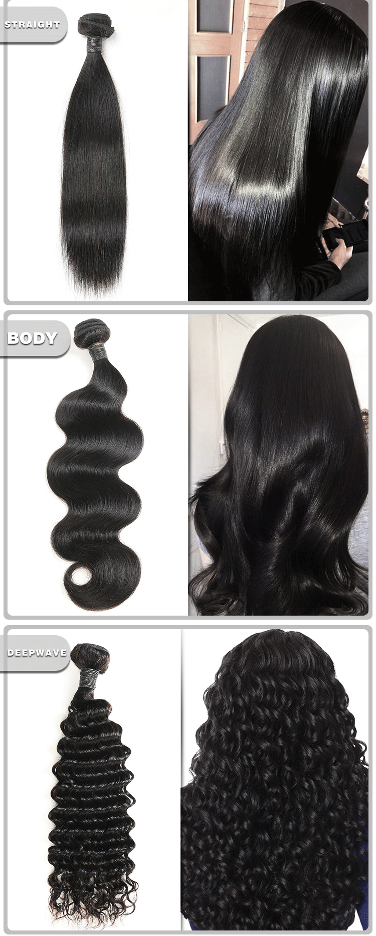 100 Unprocessed Cheap Aliexpress Virgin Brazilian Hair, Brazilian Human Hair Bundles