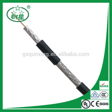 black coaxial cable