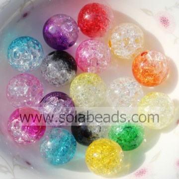 Καλοκαίρι 8mm Χρώματα Στρογγυλά Gumball Imitasi Swarovski Beads