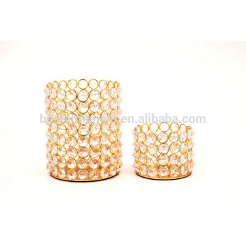 Beaded Crystal Tealight Holder
