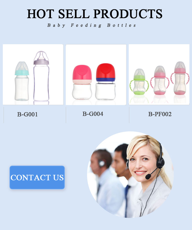 Wholesale Custom Newborn Drink Water Feeder Bpa Free Anti Colic Standard Neck Milk Feeding Glass Baby Bottle