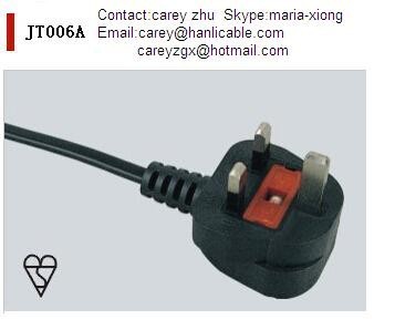 AC Power Cord of UK Standard