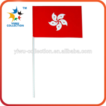 promotional hand flags,,all country logo national flags,customized printing flages