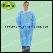 Disposable blue Non Woven Lab Coats