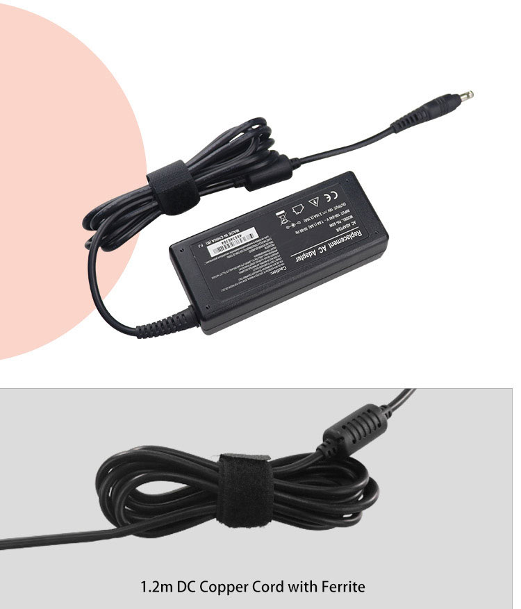 65w 5530 connector desktop ac adapter for samsung