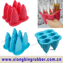 Custom silicone ice pop mold