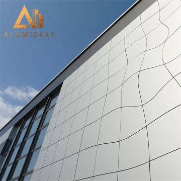 2024 China Standard 4 mm PVDF Alumideas Easy to Clean Aluminum Composite Wall Panels