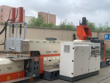 HDPE LDPE Film Machine Pellets Making Granulator