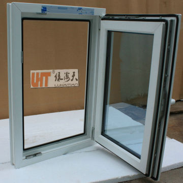 Competetive price pvc casement window retractable fly screen