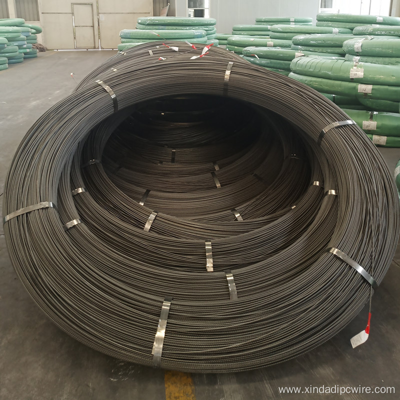 7.0mm 1670Mpa spiral ribs prestressed PC Wire