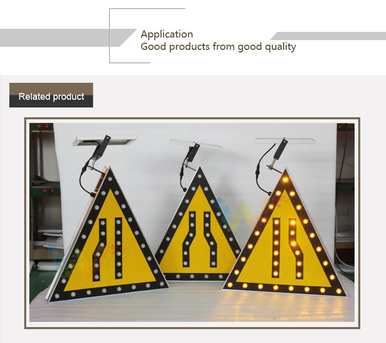 Aluminum Solar Traffic Sign Board_10 Aluminum Solar Traffic Sign Board_10