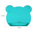 Food Grade Bear Shape Silicone Zuigplacat