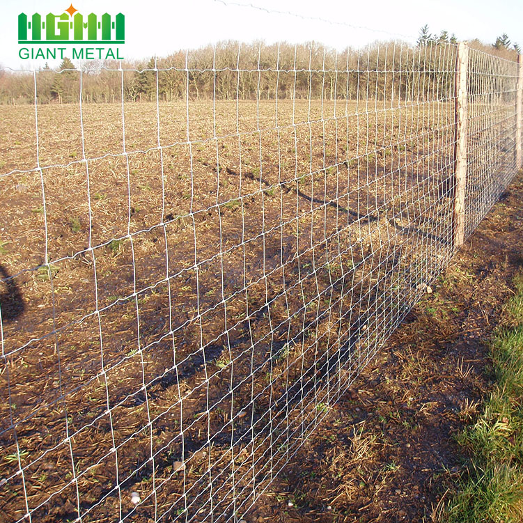 Iron Page Farm Field Galvanized Wire Livestock Fence