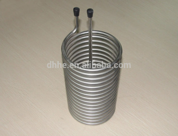 Stainless steel heat exchanging tube
