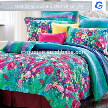 New design 100 % disperse printed polyester bedsheet fabric