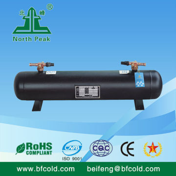 refrigeration Pressure container Horizontal Receiver