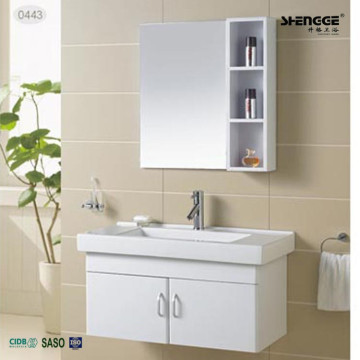 chaozhou tops fashionable MDF used bathroom vanity cabinets