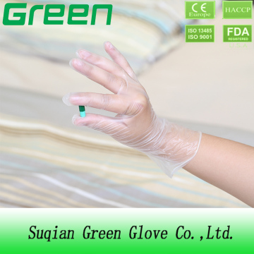 colored medical gloves