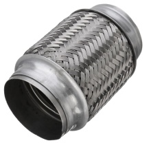 2022 Hot Sale Stainless Steel Double Braid Exhaust Flex Pipe Tube - 2 Inch X 4 Inch