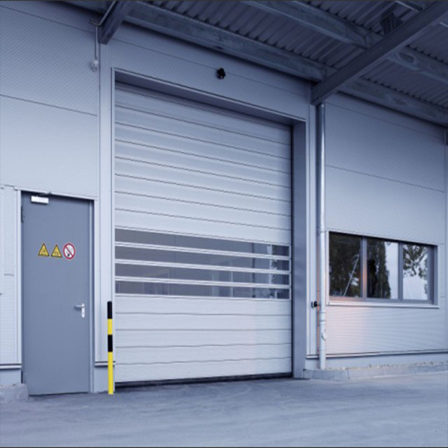 Industrial Aluminum Alloy Simple Hard Fast Door