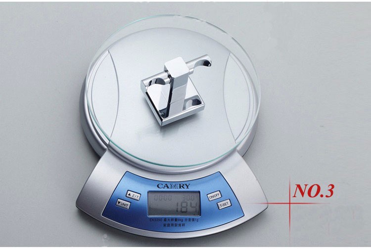 high quality brass square bathroom hardware accessories robe hook clothes hanger holder bag holder hook