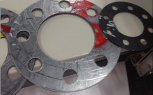 non pure asbestos rubberized PTFE copper teflon graphite without no wire joint sheet gasket cutter machine