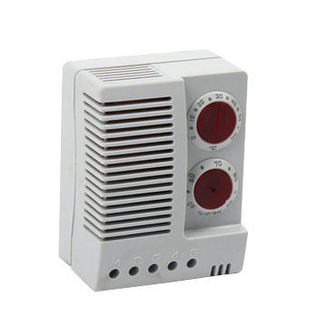 Electronic hygrostat thermostats