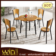 modern melamin dining tables and 4 chairs