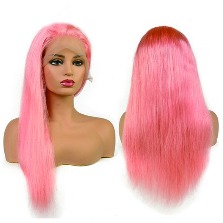 180% density Hair ombre extension colored wigs human hair blue lace front wig blue lace wigs