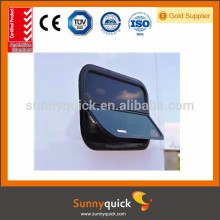 tinted glass hopper window