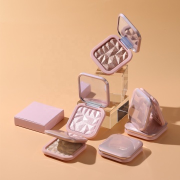 8 Color Cruelty-Free Powder Highlighter Shimmer Glow Illuminating Makeup