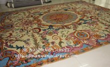 12'x14' Hand Knotted Wool Savonnerie Carpet