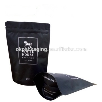 Professional custom logo side buckle coffee bag